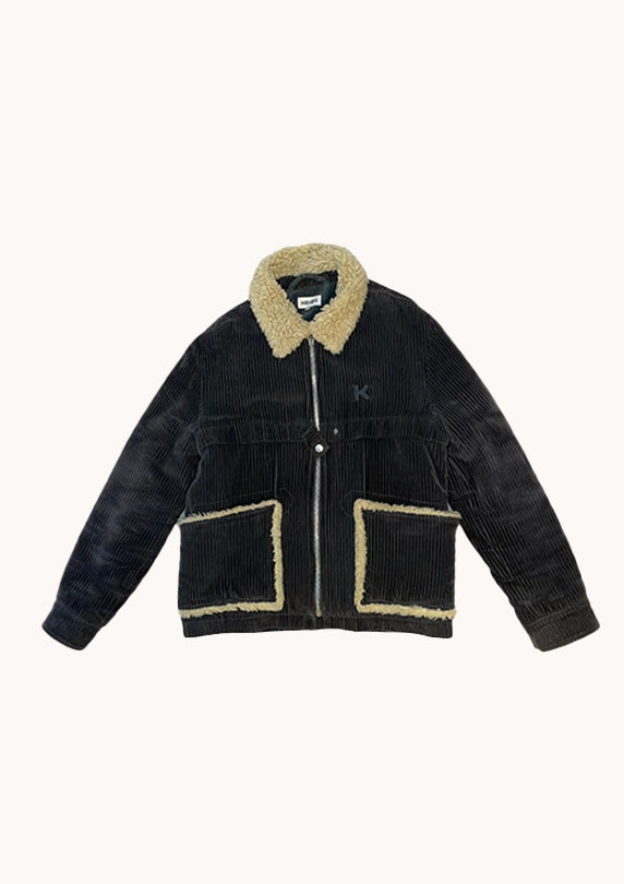 Bombadier Shearling Bomber Veste